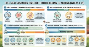 Goat Pregnancy Stages and Kidding Date Guide