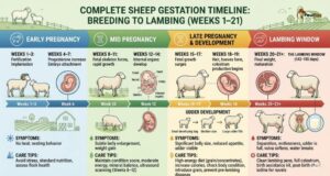 Sheep Gestation Timeline Chart – Pregnancy Stages and Lambing Guide