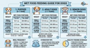 Wet Dog Food Feeding Chart
