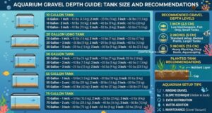 Aquarium Gravel Depth Chart – Fish Tank Substrate Guide