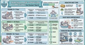 Chinchilla Lifespan and Human Years Guide