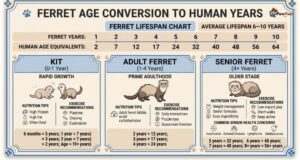 Ferret Lifespan and Human Years Guide