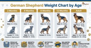 German Shepherd Weight Chart by Age