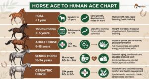 Horse Age to Human Age Chart