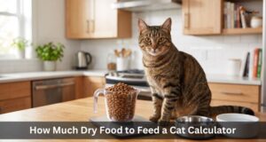How Much Dry Food to Feed a Cat Calculator