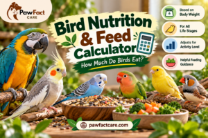 Bird Nutrition & Feeding Calculator