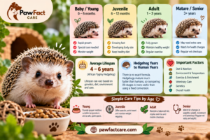 Hedgehog Years to Human Years